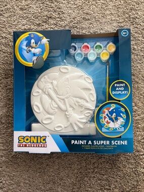 Sonic paint a super scene